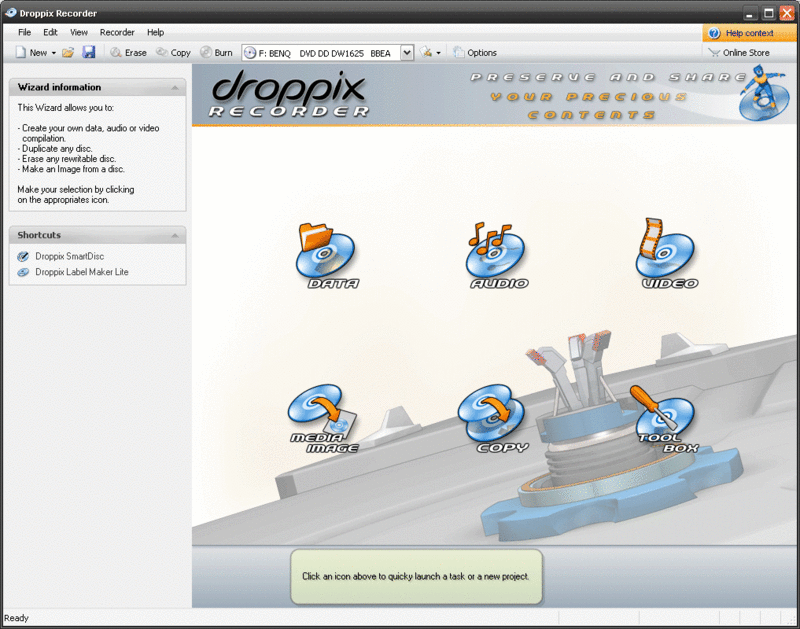 Droppix Recorder Screenshot